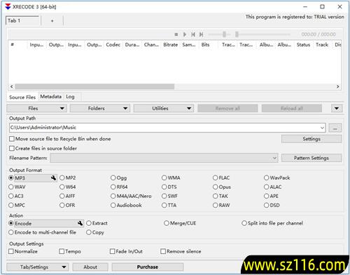 Xrecode3(多功能音频转换工具) v1.175 多语便携版-第1张图片-爱下载