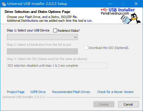 Universal USB Installer v2.0.3 绿色版 – 一键制作可启动U盘工具-第1张图片-爱下载