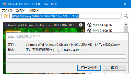 MassTube Ultra v21.3.3.185 多语便携版下载：支持YouTube等平台高清视频批量下载的工具-第1张图片-爱下载