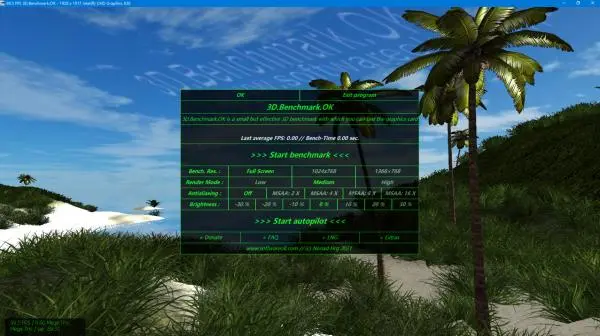 3D.Benchmark.OK(3D性能测试软件) v2.44 多语便携版-第1张图片-爱下载