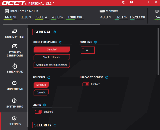 OCCT电脑硬件基准测试(烤鸡测试软件) v17.0.5 绿色版-第1张图片-爱下载